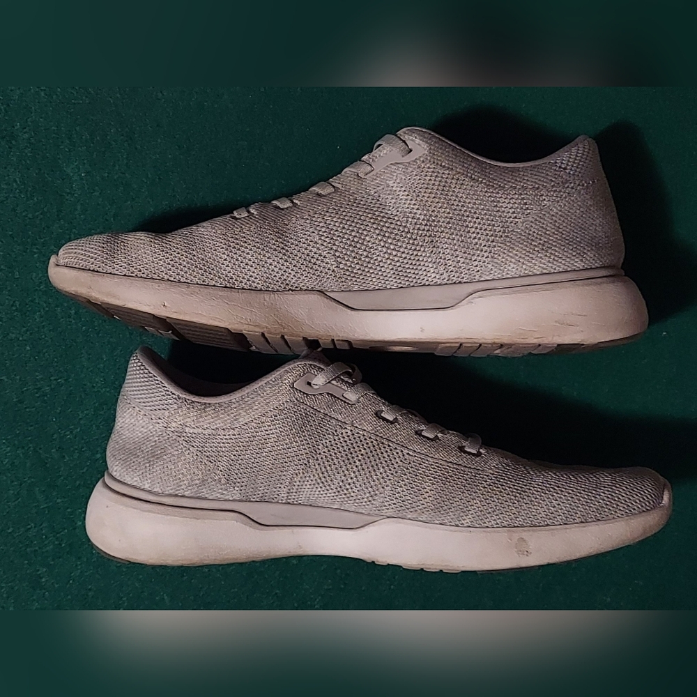 PETER MILLAR GLIDE V3 ME0EF06 MEN'S GALE GRAY KNIT CASUAL LACEUP OXFORDS SIZE 10 - Picture 10 of 15